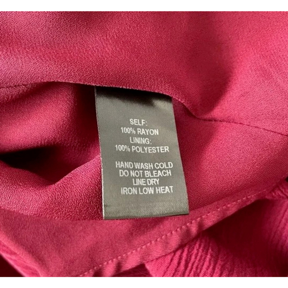 Lulus Burgundy Heart of Marigold Wrap Dress Maxi Vneck Size Small NWT - Picture 9 of 9